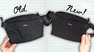 The NEW fabric for the Bellroy Lite series!  Lite Sling Mini 4L comparison