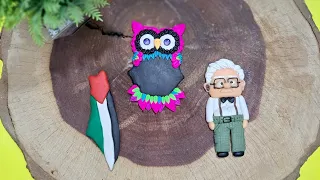 انا ليه بعرض شغلي كده من غير مايكون في ميداليا اوعلي مج ..شغل | صلصال حراري | Polymer Clay