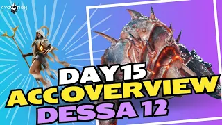 Eternal Evolution: Day 15 Account Overview + Dessa Caves Progression