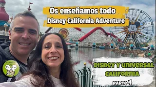 Os enseñamos el parque Disney California Adventure y sus ricas comidas. Vlog parte 4