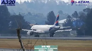 Excelencia y pericia de estos pilotos Airbus 320-214 #pilot #planespotting #landing #takeoff