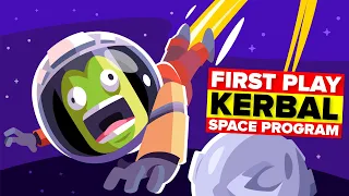 I Tried Kerbal Space Program For The First Time || KPS Gameplay Challenge