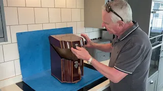 George III Mahogany Cutlery Box.