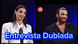 🛑🛑 ENTREVISTA COM CAN YAMAN E FRANCESCA CHILLEMI DUBLADA