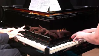 F. Liszt. Reminiscences de Don Juan (for Two Pianos) - Vassily Primakov & Oxana Mikhailoff