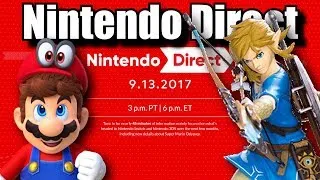 Nintendo Direct 9 13 17 LIVE REACTIONS