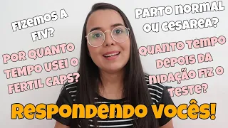 PARTO NORMAL OU CESÁREA, COM QUANTO TEMPO DESCOBRI A GRAVIDEZ E MUITO MAIS - RESPONDENDO PERGUNTAS!