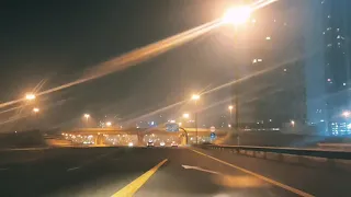 Sharjah Dubai Night Drive 4K