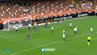 Messi freekick goal vs Valencia