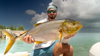 MASSIVE Yellow Jack Redemption! | Catch and Cook (Bimini, Bahamas Fishing)