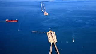 Hampton Roads Bridge Underwater Tunnel, Norfolk Virginia Thanksgiving 2017