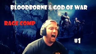 PCHOOLY BLOODBORNE & GOD OF WAR MEGA RAGE COMPILATION #1