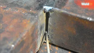 Dealing with large gaps To weld square tube that professional welders use.