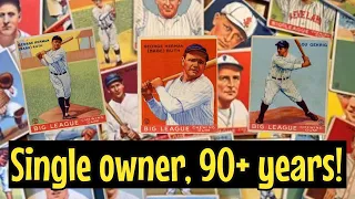 Pre-War Baseball Card & Comics Collection Was Owned By One Man & His Son For 90+ Years!