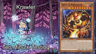 KRAWLER - Ten Minute Testing 3/19/21