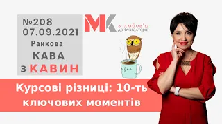 Курсові різниці: 10-ть ключових моментів у випуску №208 Ранкової Кави з Кавин