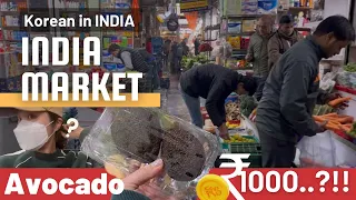 |인도🇮🇳| A Korean Visits India's Local Market Looking For Fresh Ingredients