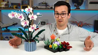 LEGO Flowers?! LEGO Orchid and Succulents Review