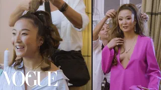 Emily In Paris Star Ashley Park Gets Ready for Valentino’s Couture Show | Vogue