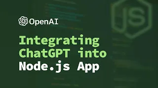 How to Integrate ChatGPT with Node.js App using the OpenAI API | JSON Formatted Responses