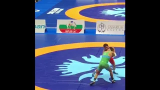 Нур-Султан-2019: Заурбек Сидаков (wrestling)💥💥💥👈👍