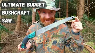 The Best Budget Bushcraft Handsaw??? | LIDL 320mm Pruning Saw Review