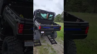 Unloading the new Polaris Ranger XP Northstar Premium