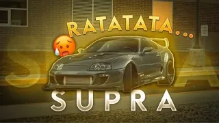 Ratatatata... | 911 Hear Shots Ratatata Supra Car Edit 🔥🔥🔥#car #edit #capcut #viral #trending