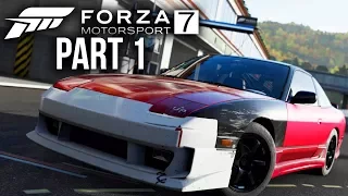 Forza Motorsport 7 Gameplay Walkthrough Part 1 - INTRO (Full Game) Xbox One X 4K 60fps