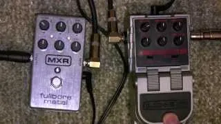 MXR Fullbore Metal Vs Line 6 Uber Metal Distortion Pedal Shootout