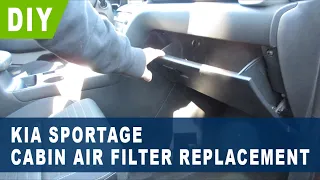 Kia Sportage Cabin Air Filter Replacement ( 2017 2018 2019 2020 2021 2022 )