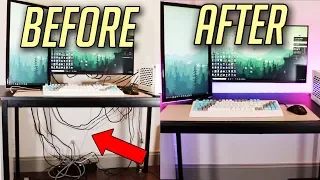 Fixing My AWFUL Cable Management!