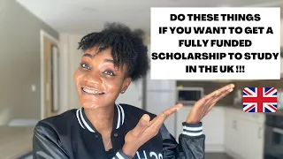 STEP-BY-STEP TUTORIAL ON APPLYING FOR FULLY-FUNDED SCHOLARSHIPS - PERSONAL STATEMENT, CV, REFERENCES