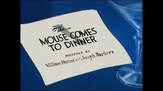 Tom And Jerry The Mouse Comes To Dinner (1952, 1958) Release Titles Opening And Closing (FAKE)