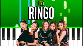 ITZY - RINGO  (Piano Tutorial)