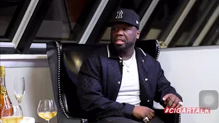 50 Cent Addresses Snitching Allegations On Cigar Talk w/ Naji Chill