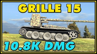 World of Tanks | Grille 15 - 8 Kills - 10.8K Damage