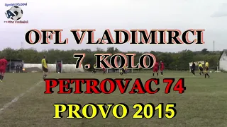 PETROVAC 74-PROVO 2015=8:0(3:0) 10-10-2021