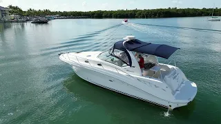 A look inside the Sea Ray 340 Sundancer Sport Cruiser