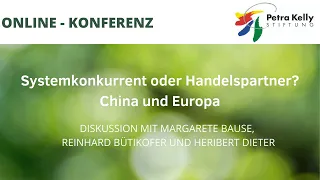 Systemkonkurrent oder Handelspartner : China und Europa