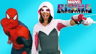 Marvel Rising Ghost Spider Web Slinger ! || Toy Review || Konas2002