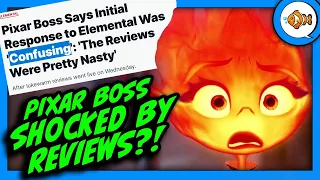 Pixar Boss SHOCKED by Bad 'Elemental' Reviews?!