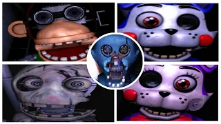 Five Nights at Candys but better - all jumpscares