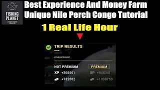 Fishing Planet, The Best Experience And Money Farm, Unique Nile Perch Congo Tutorial