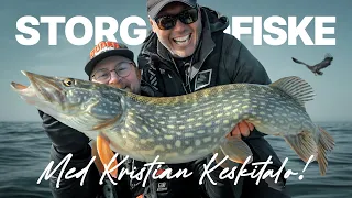 Fishing for big pike with Kristian Keskitalo