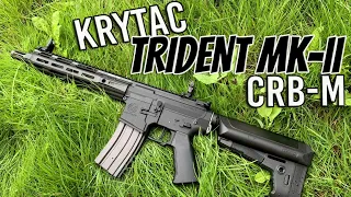 Krytac Trident MK-II CRB-M | BEST "OUT OF THE BOX" AIRSOFT AEG?! | Airsoft Unboxing & Review