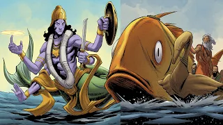 Matsya – The First Avatar of Vishnu who Saved the World from Flood – Hindu Mythology