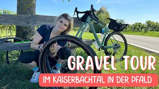 Gravel Tour in der Pfalz - Durch Wald, Wiese und Reben im Kaiserbachtal bei Landau