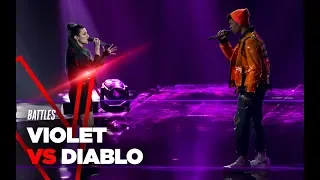 Violet e Diablo  "Cosa succederà alla ragazza" - Battles - TVOI 2019