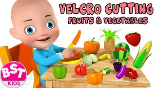 Learn Colors with Fruits - BillionSurpriseToys Nursery Rhymes, Kids Songs